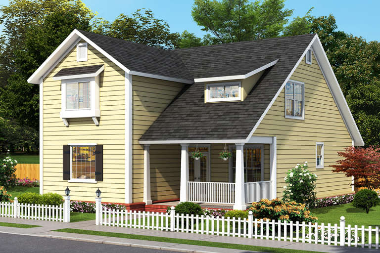 House Plan House Plan #23654 Front Elevation 