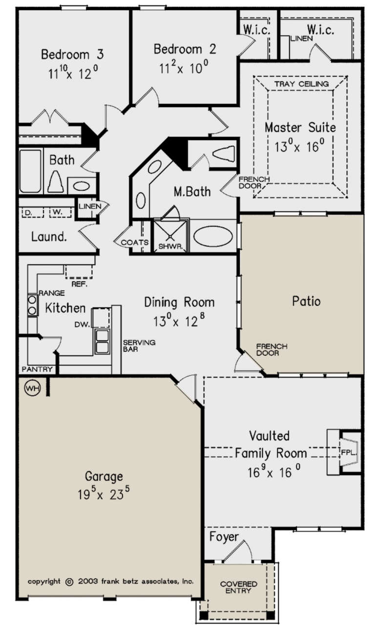House Plan House Plan #23670 Drawing 1
