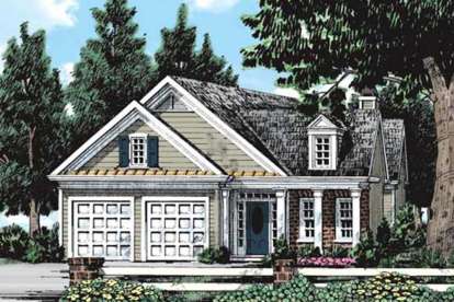 Country House Plan #8594-00355 Elevation Photo