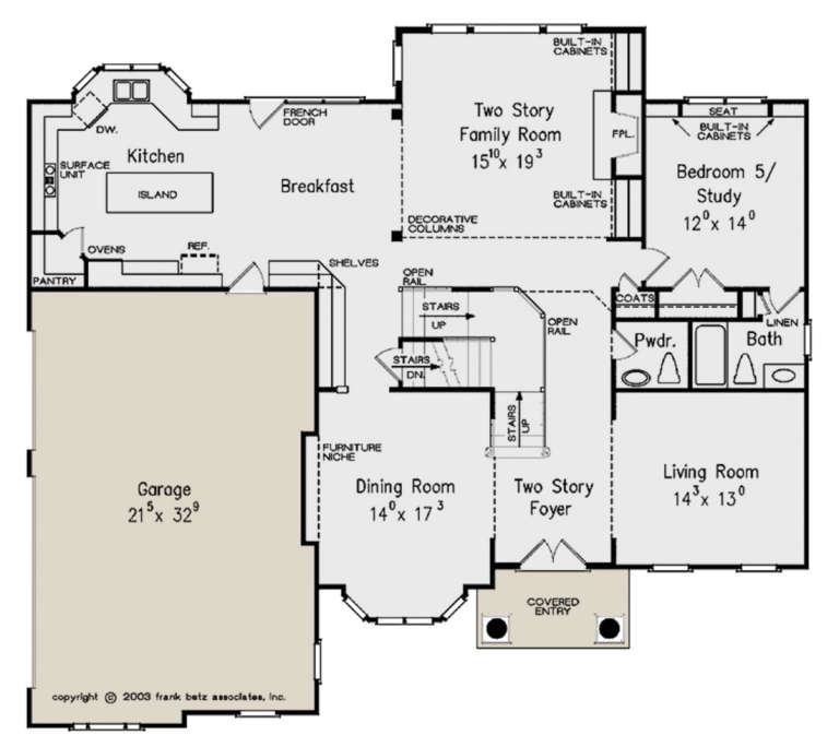 House Plan House Plan #23695 Drawing 1
