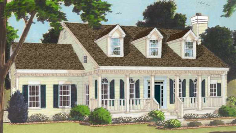 House Plan House Plan #237 Front Elevation