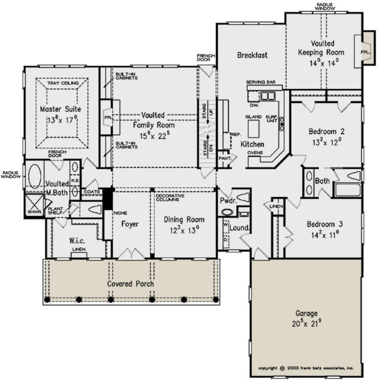 House Plan House Plan #23708 Drawing 1