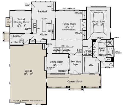 Main Floor for House Plan #8594-00374