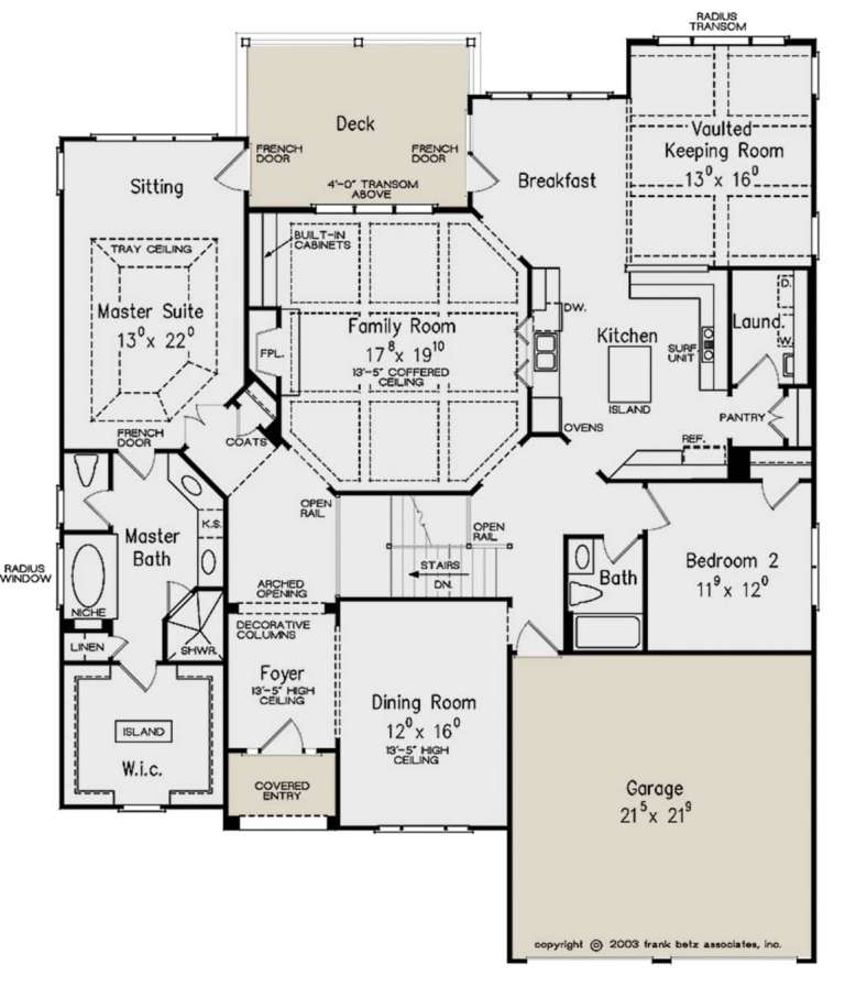House Plan House Plan #23738 Drawing 1