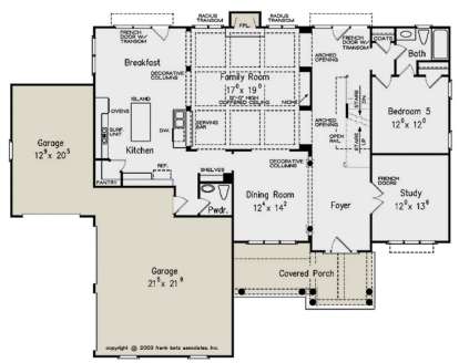 Main Floor for House Plan #8594-00393