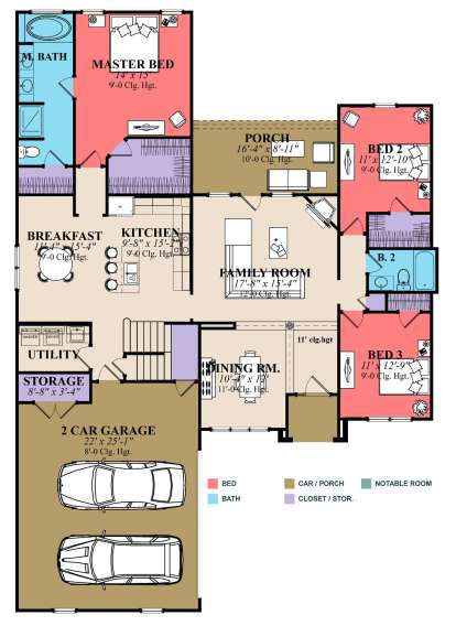 Main Floor for House Plan #1070-00280