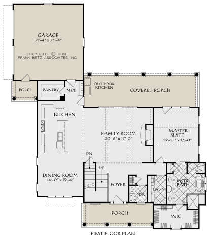 Main Floor for House Plan #8594-00415