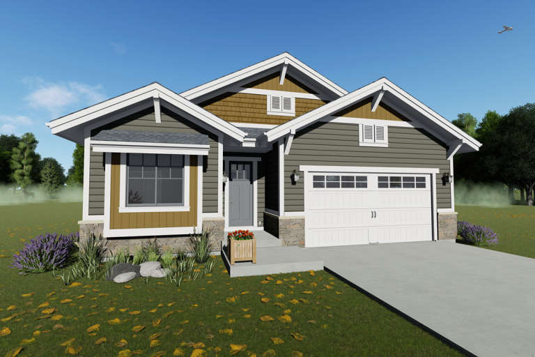 House Plan House Plan #23831 Front Elevation 