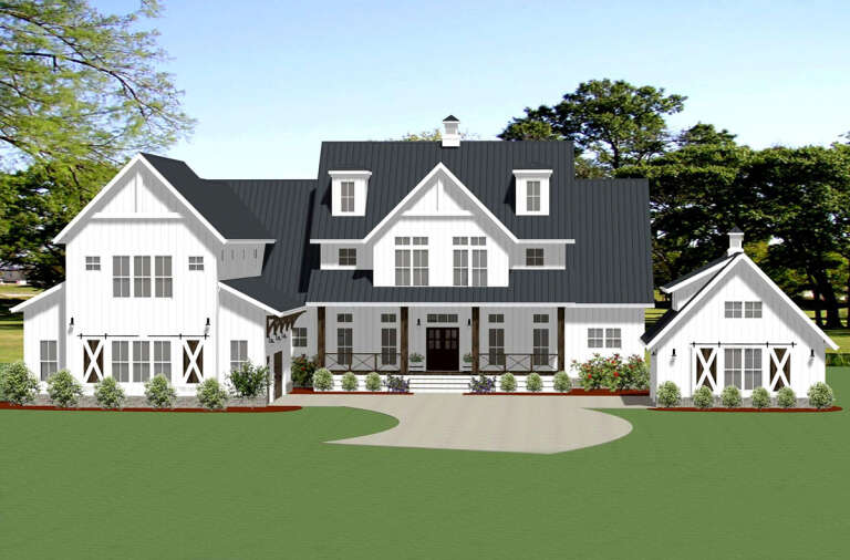 House Plan House Plan #23858 Front Elevation 