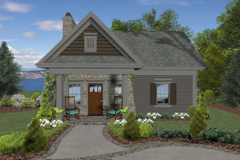 House Plan House Plan #23875 Front Elevation 