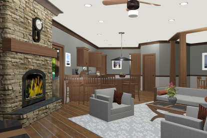 Craftsman House Plan #036-00262 Additional Photo