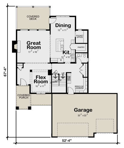Main Floor for House Plan #402-01606
