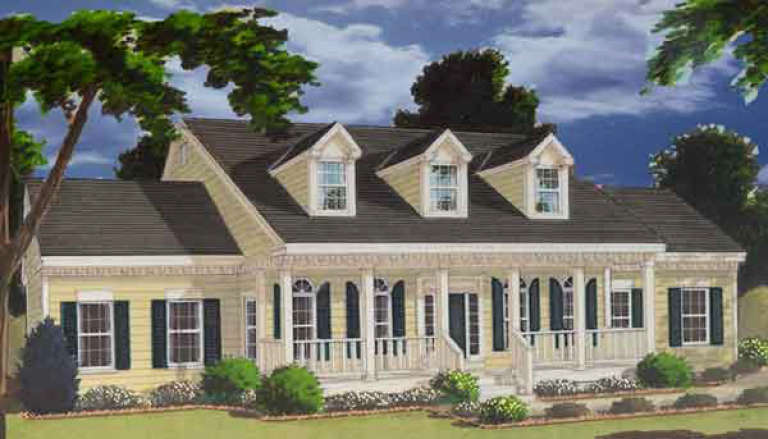 House Plan House Plan #239 Front Elevation