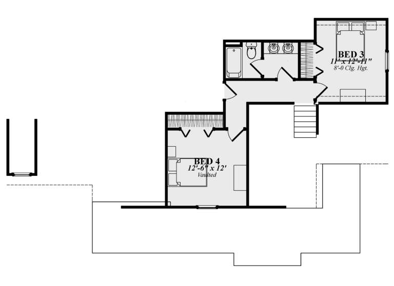 House Plan House Plan #23906 Drawing 2