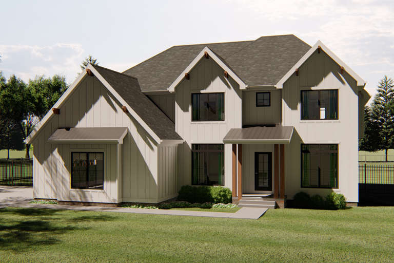 House Plan House Plan #23927 Front Elevation 