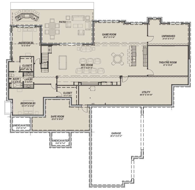 House Plan House Plan #23968 Drawing 2