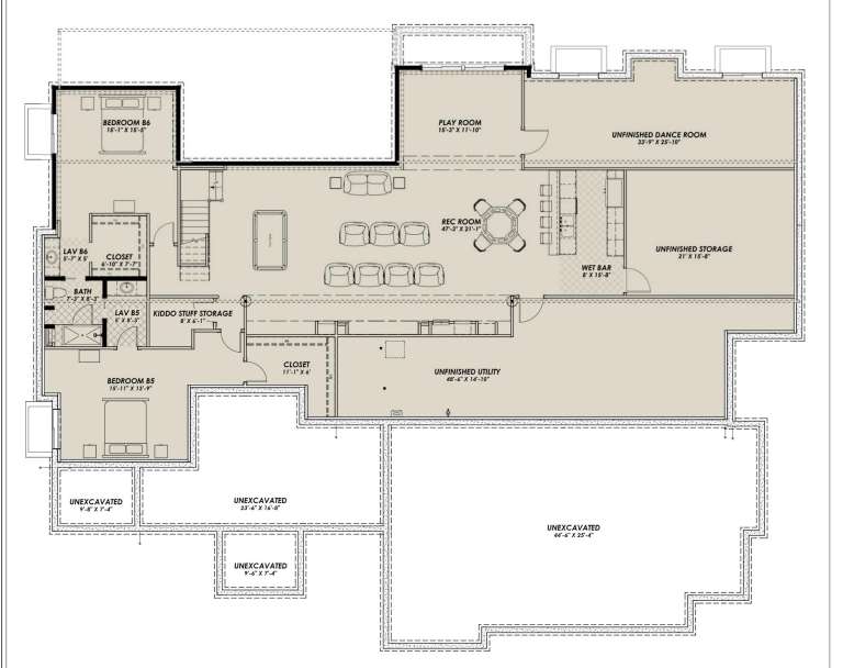 House Plan House Plan #23969 Drawing 2
