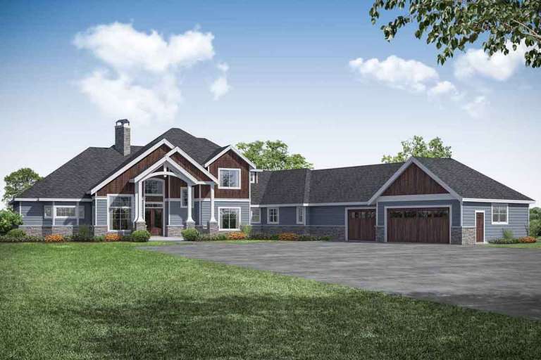 House Plan House Plan #23981 Front Elevation 