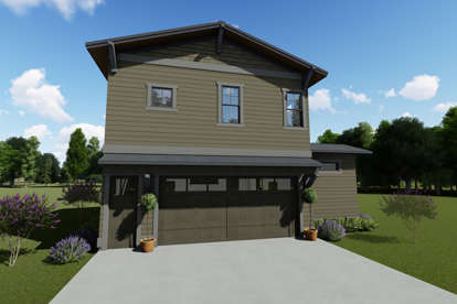 Traditional House Plan #425-00024 Elevation Photo