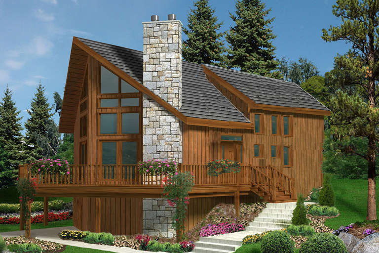 House Plan House Plan #24001 Front Elevation 