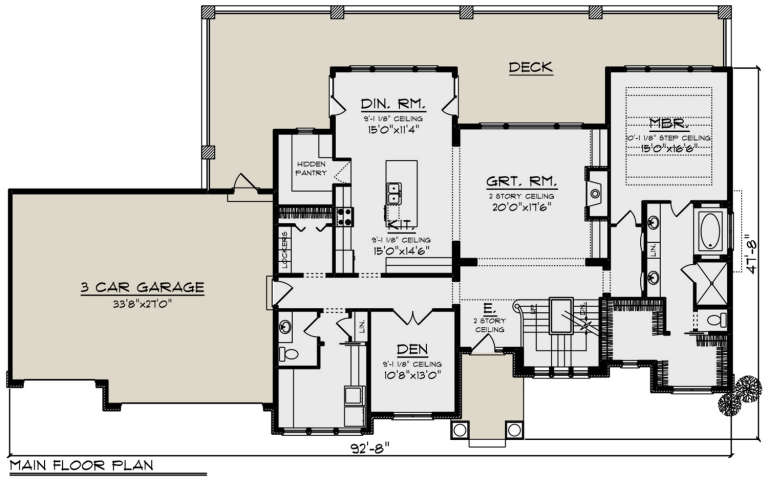 House Plan House Plan #24027 Drawing 1