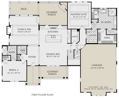 Main Floor for House Plan #8594-00419