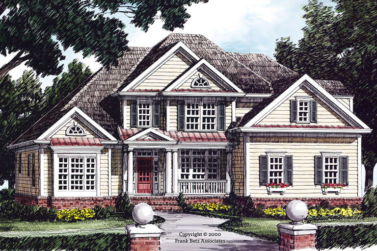 House Plan House Plan #24108 Front Elevation 