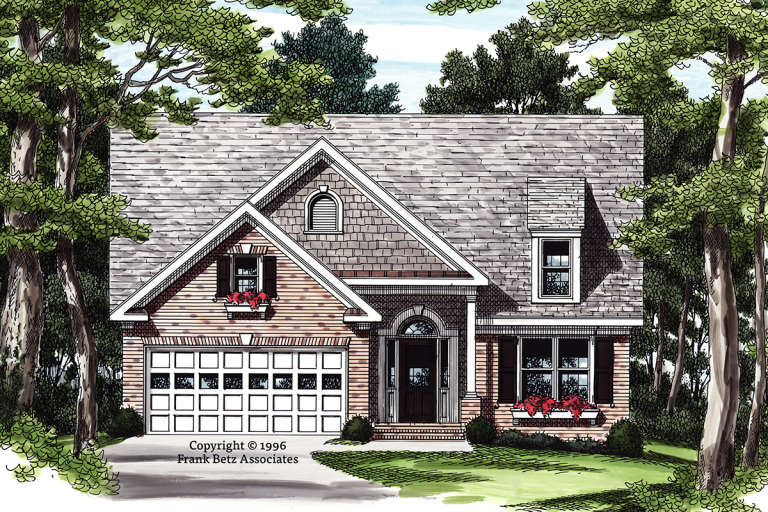 House Plan House Plan #24110 Front Elevation 