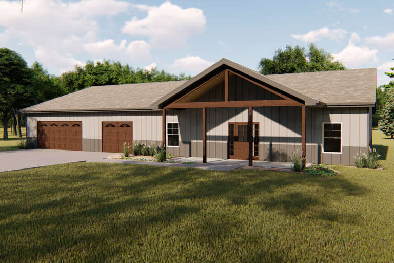 House Plan House Plan #24150 Front Elevation 