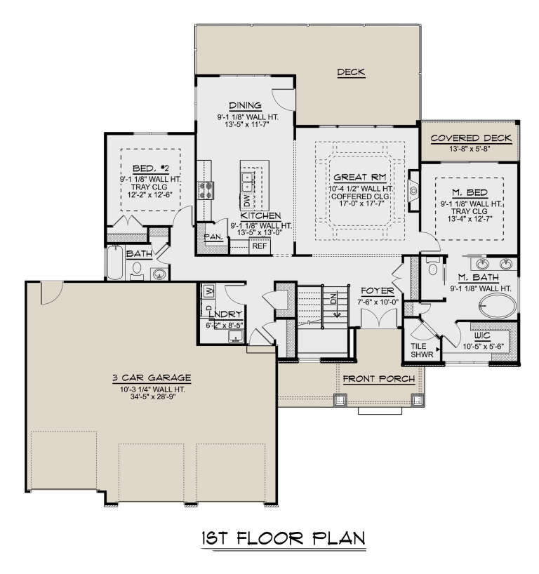 House Plan House Plan #24180 Drawing 1
