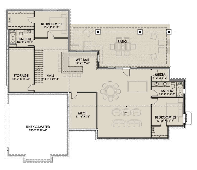House Plan House Plan #24245 Drawing 3