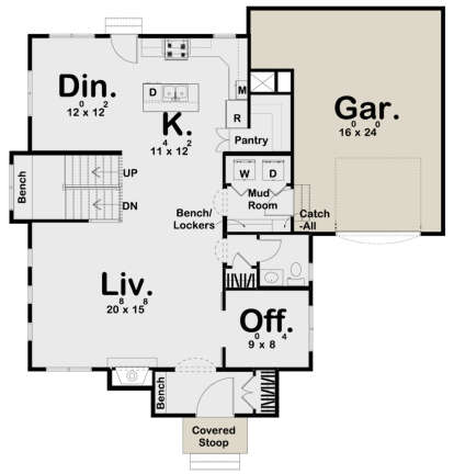 Main Floor for House Plan #963-00397