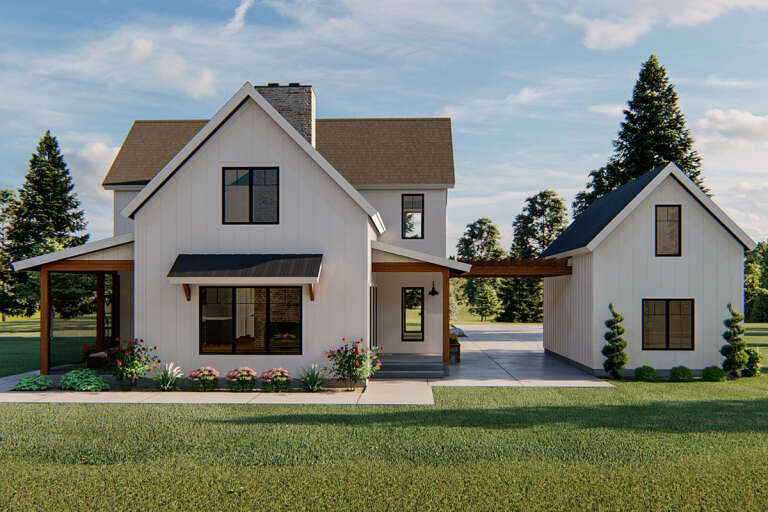 House Plan House Plan #24265 Front Elevation 