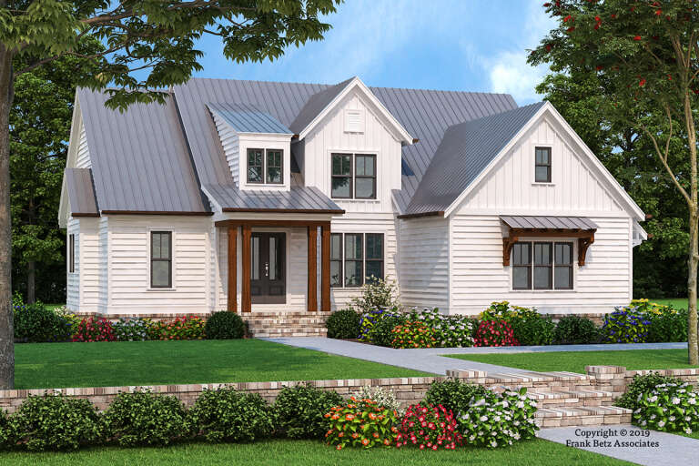 House Plan House Plan #24286 Front Elevation 