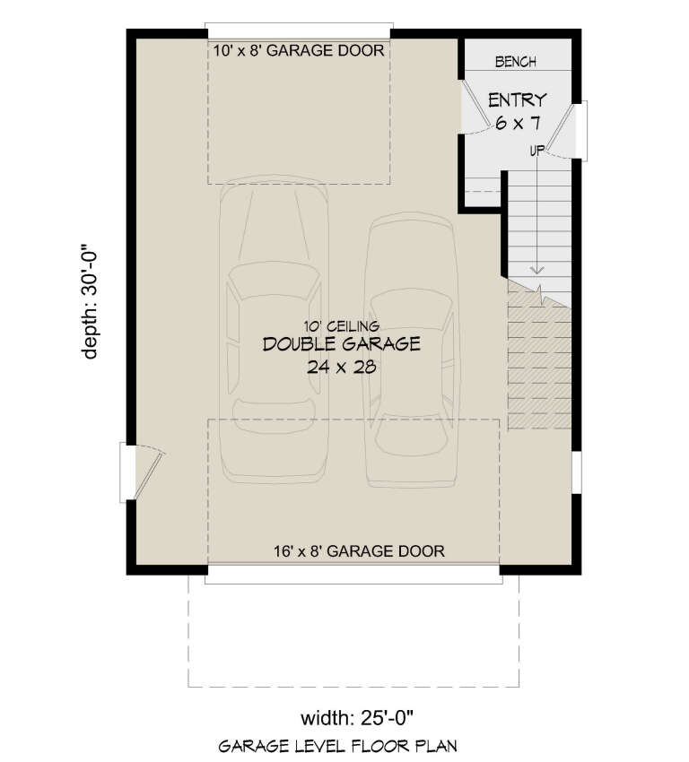 House Plan House Plan #24323 Drawing 1