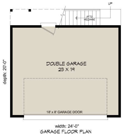 Garage for House Plan #940-00220