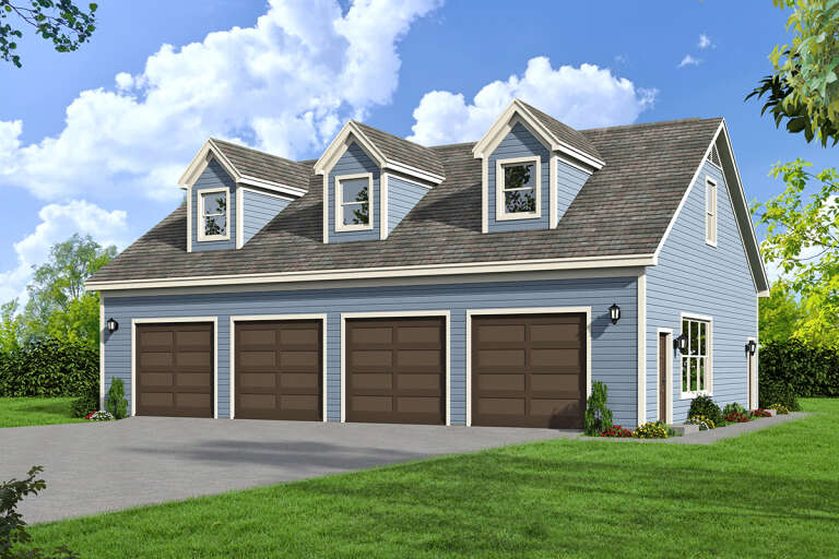 House Plan House Plan #24353 Front Elevation 