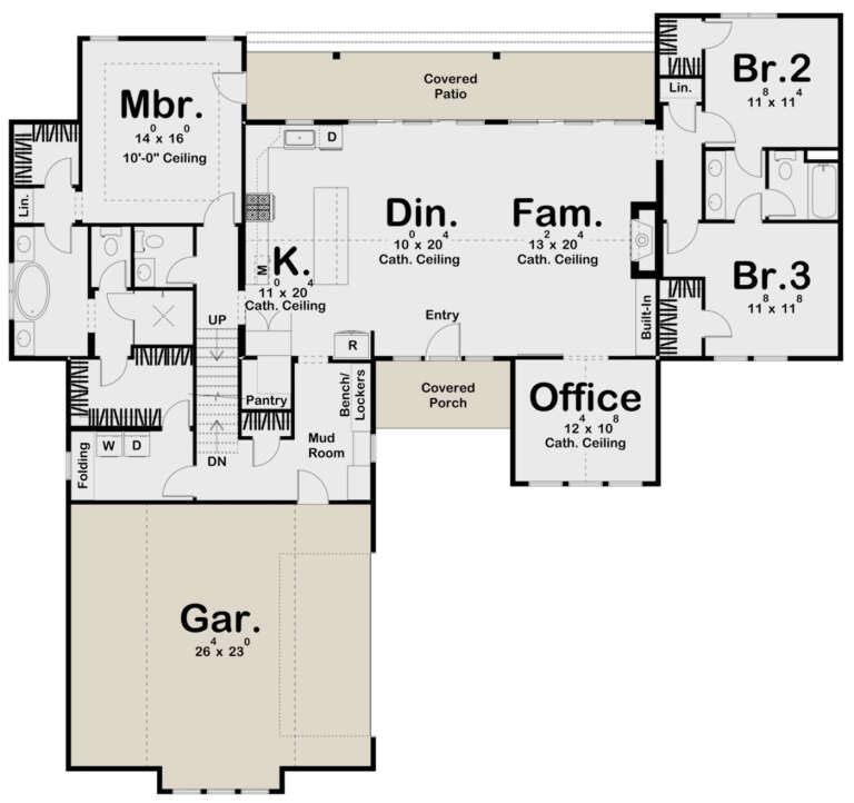 House Plan House Plan #24356 Drawing 1