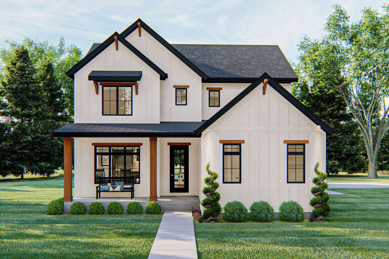 House Plan House Plan #24376 Front Elevation 