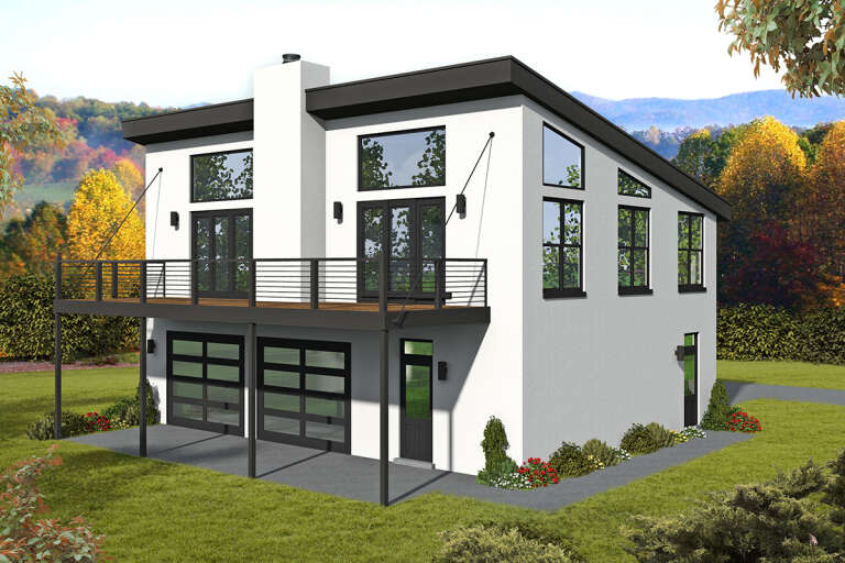 House Plan House Plan #24392 Front Elevation 