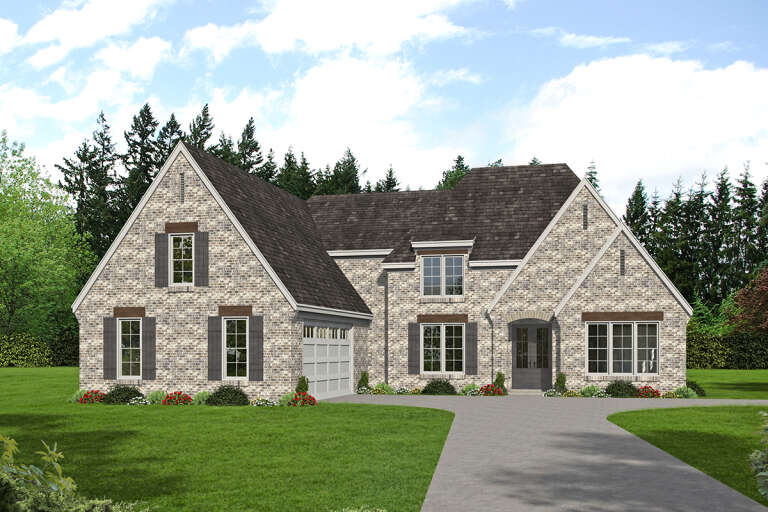 House Plan House Plan #24393 Front Elevation 