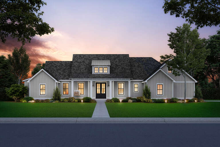 House Plan House Plan #24493 Front Elevation 