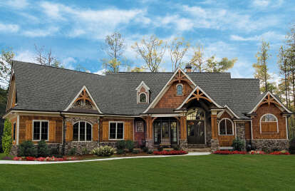 Craftsman House Plan #699-00268 Elevation Photo