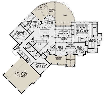 Main Floor for House Plan #699-00268