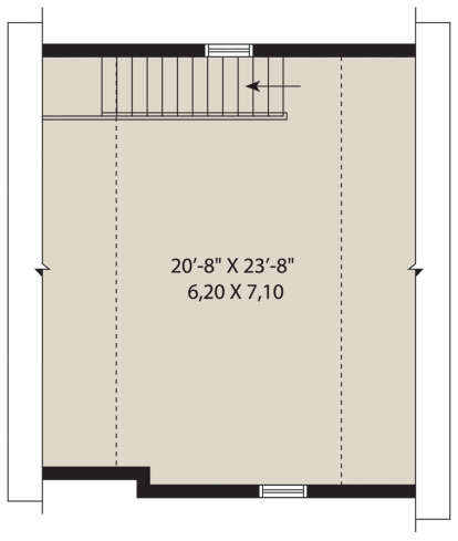Bonus Room for House Plan #034-01265