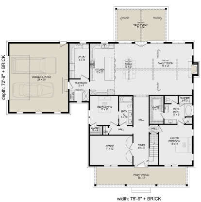 Main Floor for House Plan #940-00239