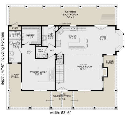 Main Floor for House Plan #940-00241