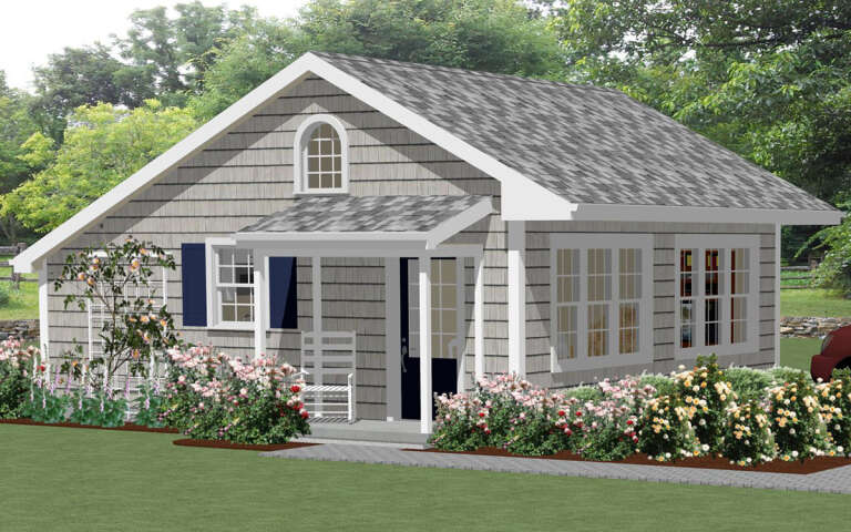House Plan House Plan #24645 Front Elevation 