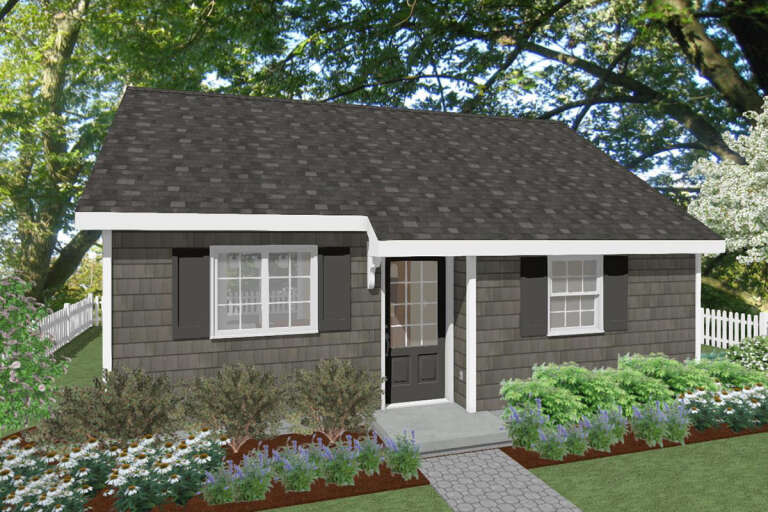 House Plan House Plan #24646 Front Elevation 