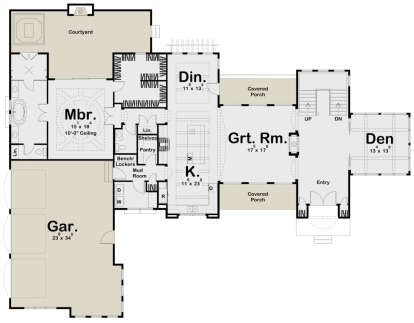 Main Floor for House Plan #963-00439